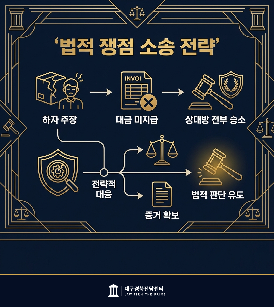 하자 주장 대금 미지급 소송 — 전부 인용 - 법무법인 더프라임 대구경북전담센터