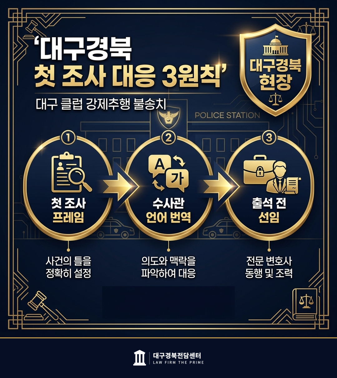 성범죄 첫 조사 골든타임 대응