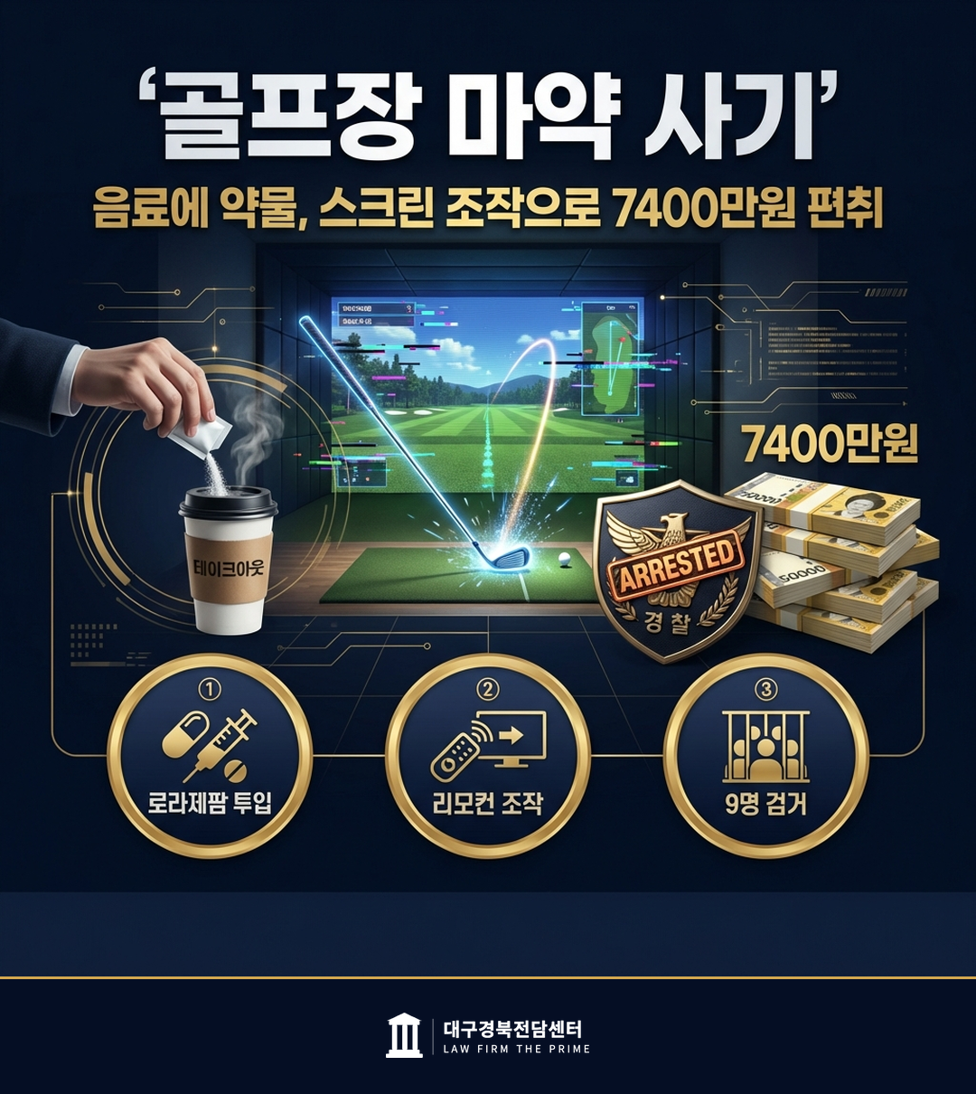골프장 마약 사기 사건