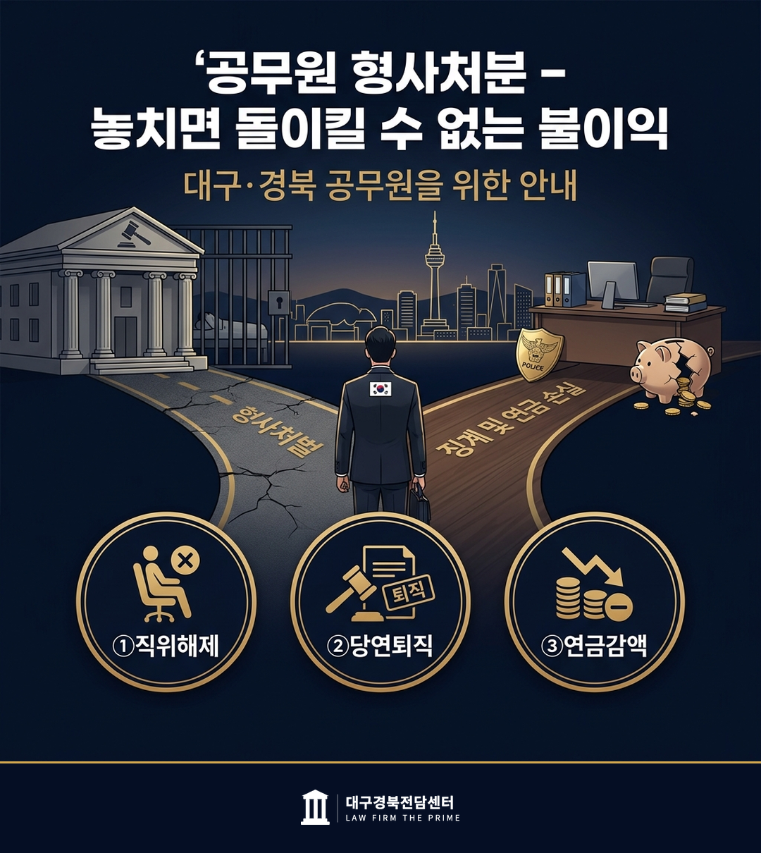 공무원 형사처분 불이익 총정리
