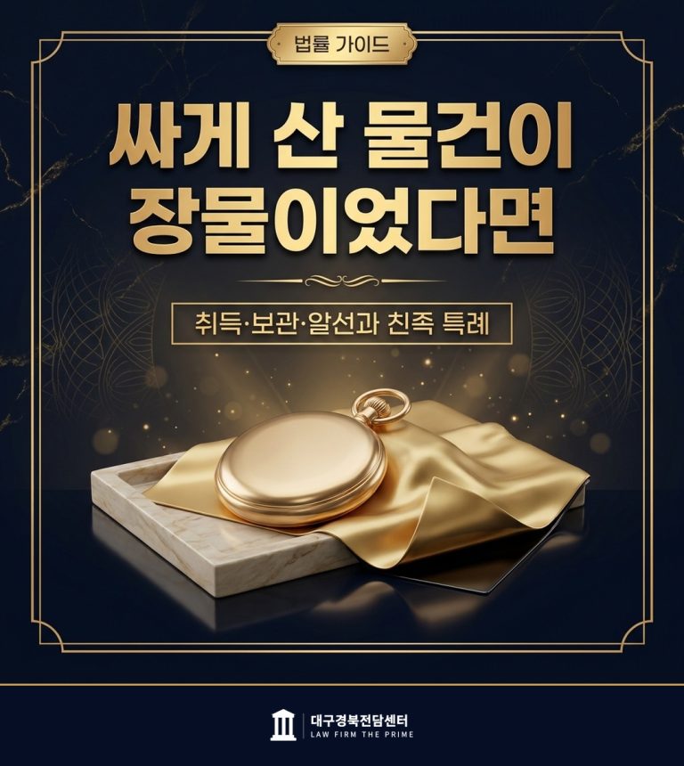 법률 인사이트 - 법무법인 더프라임 대구경북전담센터