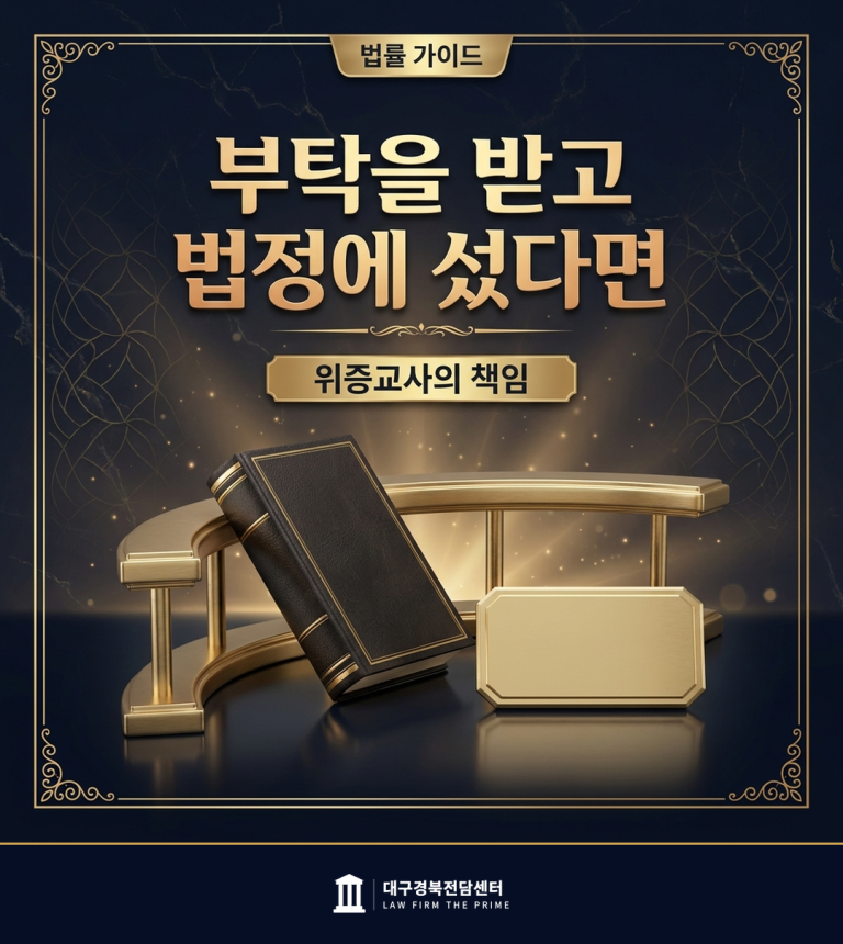 법률 인사이트 - 법무법인 더프라임 대구경북전담센터